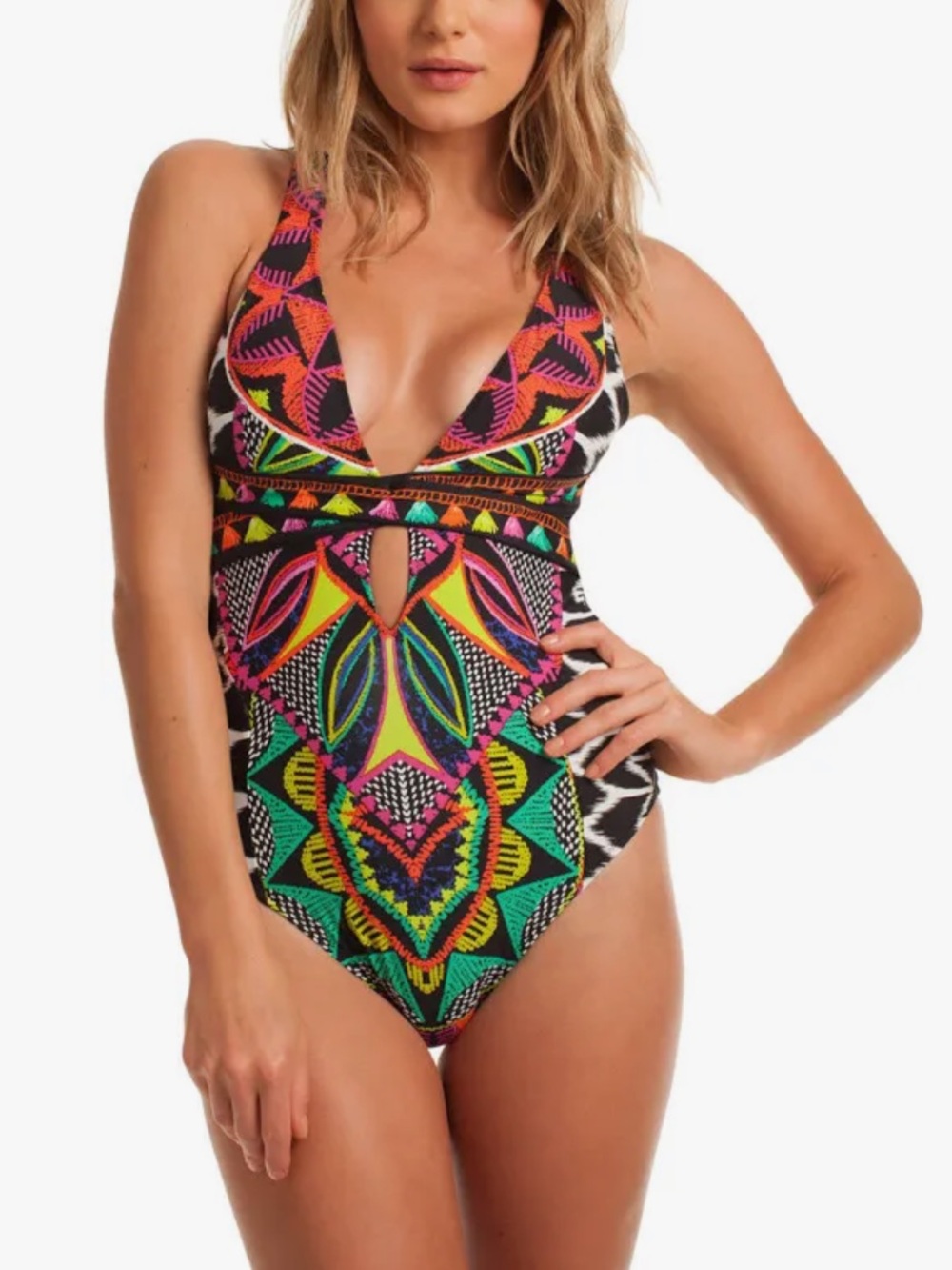 Trina Turk “Africana” One-Piece Swimsuit